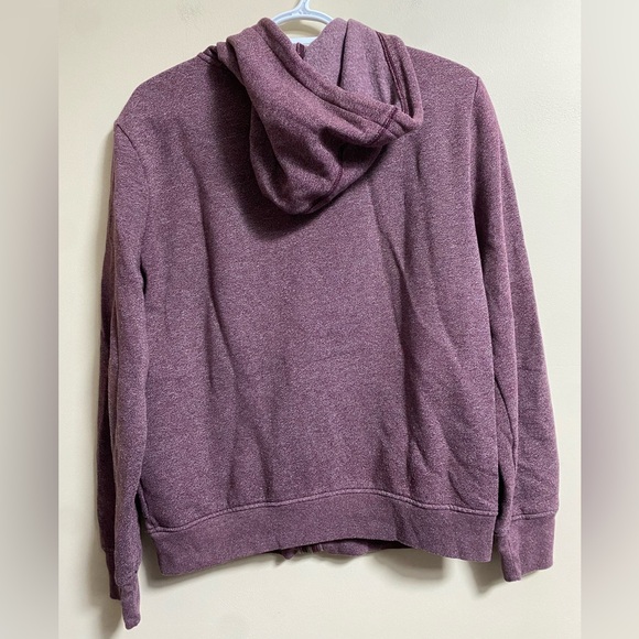Gap Men’s Pink Zip-Up Hoodie Sweatshirt Medium - Picture 2 of 3